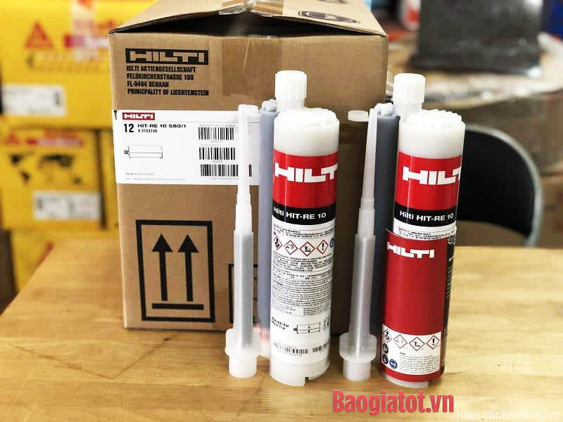 Keo cấy thép Hilti RE10